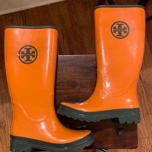 Tory Burch Rain boots 8